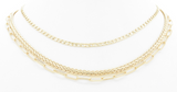 TEXTURED CHAIN NECKLACE