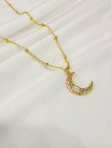 PEARL MOON NECKLACE