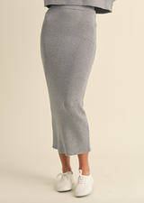 GREY VENA SKIRT