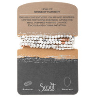 SCOUT STONE WRAP BRACELET