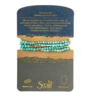 SCOUT STONE WRAP BRACELET