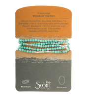 SCOUT STONE WRAP BRACELET