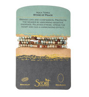 SCOUT STONE WRAP BRACELET