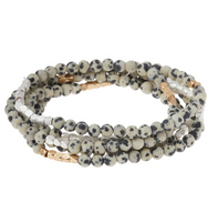 SCOUT STONE WRAP BRACELET