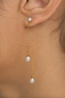 PEARL DROP EARRINGS