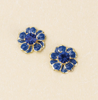 SM SPARKLE FLOWER EARRINGS