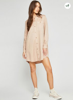 TAN KATIE DRESS