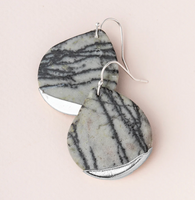 PICASSO JASPER TEARDROP EARRINGS