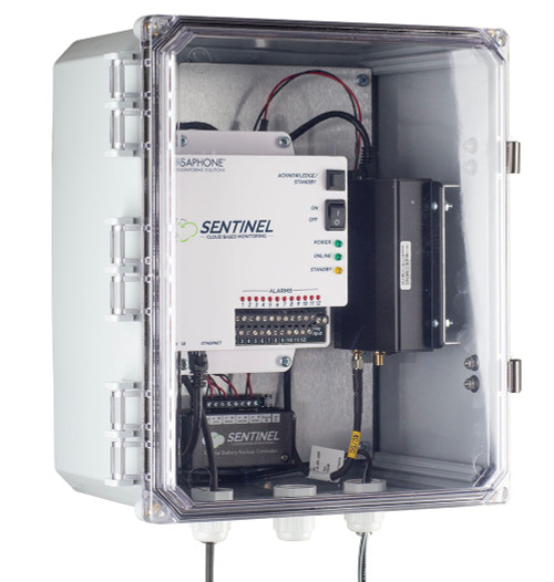 Sensaphone Sentinel Monitoring System with Cellular Modem Front View