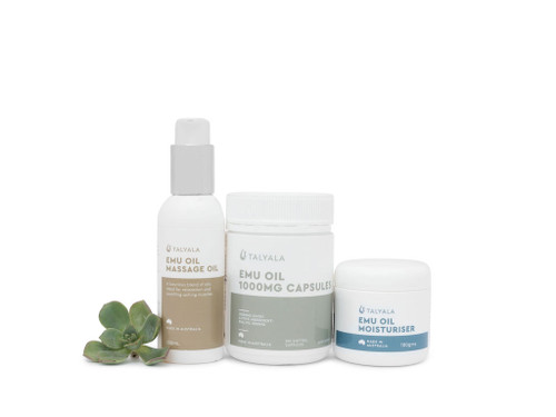 Special:  1 x Capsules, 100ml Massage Oil & 100g Moisturiser