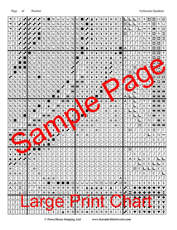 Farbstudie Quadrate Cross Stitch Pattern Wassily Kandinsky Expressionism Modern Art