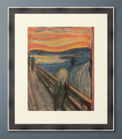 The Scream! Cross Stitch Pattern - Edvard Munch