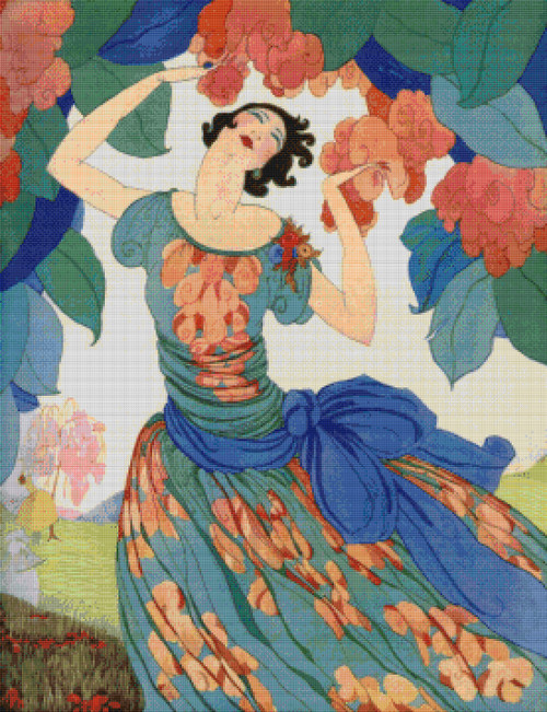 Vogue Magazine Cover - February 1, 1921 - Dryden Vogue Magazine Cover - February 1, 1921 - Dryden