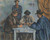 The Card Players Cross Stitch Chart - Paul Cezanne