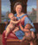 The Garvagh Madonna Cross Stitch Chart - Raphael