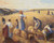 The Gleaners Cross Stitch Chart - Camille Pissarro