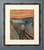 The Scream! Cross Stitch Pattern - Edvard Munch