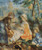 The Apple Seller Cross Stitch Chart - Pierre-Auguste Renoir