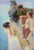 A Coign of Vantage Cross Stitch Pattern - Sir Lawrence Alma-Tadema