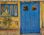 Bright Blue Door Cross Stitch Pattern - Ed Bolt