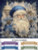 Victorian Blue Santa Claus Cross Stitch Pattern