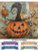 Smiling Pumpkin with Hat Collage Cross Stitch Pattern