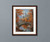 Stone Bridge in Autumn Cross Stitch Pattern