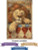 Vintage Sleeping Circus Lion Cross Stitch Pattern