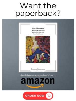 Blue Mountain Cross Stitch Pattern - Amazon Book