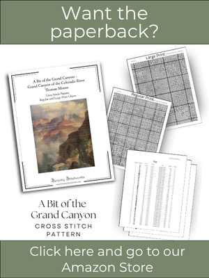 A Bit of the Grand Canyon Cross Stitch Pattern – Thomas Morgan