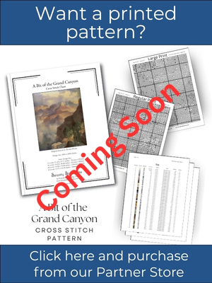 A Bit of the Grand Canyon Cross Stitch Pattern – Thomas Morgan