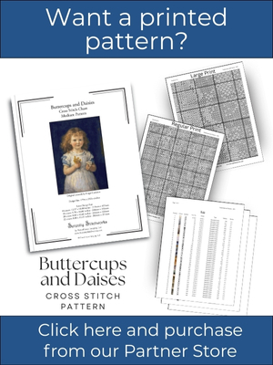 Buttercups and Daises Cross Stitch Pattern - Hugh Cameron
