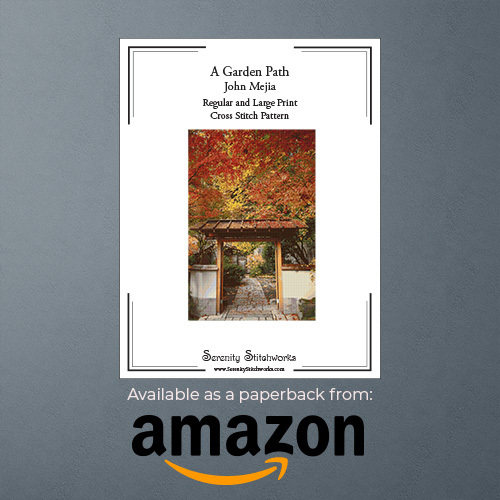 A Garden Path Cross Stitch Pattern Book