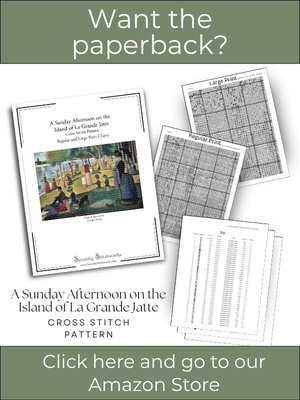 A Sunday Afternoon on the Island of La Grande Jatte Cross Stitch Pattern - Georges Seurat