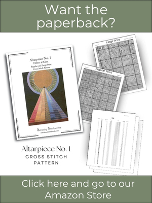 Altarpiece No. 1 Cross Stitch Pattern - Hilma af Klint