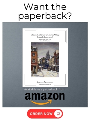 Christopher Street, Greenwich Village Cross Stitch Pattern - Amazon Book