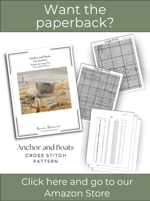 Anchors and Boats Cross Stitch Pattern &ndash; Eric Ravilious - Amazon Book