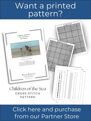 Children of the Sea Cross Stitch Pattern - Jozef Isreals