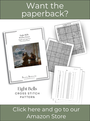 Eight Bells Cross Stitch Pattern &ndash; Winslow Homer