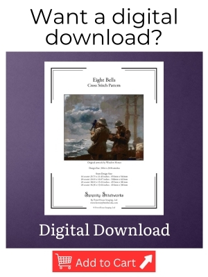 Eight Bells Cross Stitch Pattern – Winslow Homer