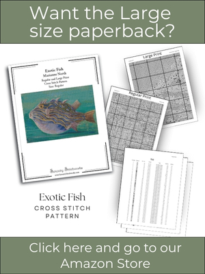 Exotic Fish Cross Stitch Pattern &ndash; Marianne North