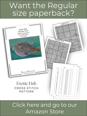 Exotic Fish Cross Stitch Pattern &ndash; Marianne North