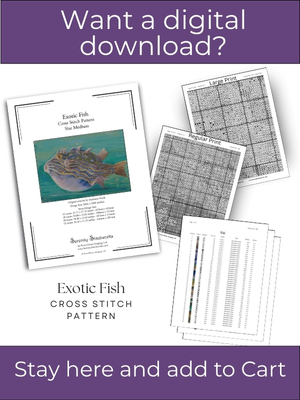 Exotic Fish Cross Stitch Pattern &ndash; Marianne North