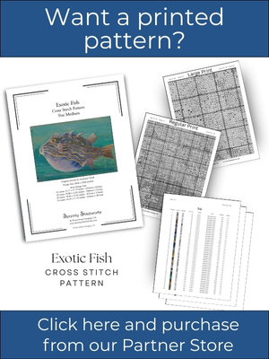 Exotic Fish Cross Stitch Pattern &ndash; Marianne North