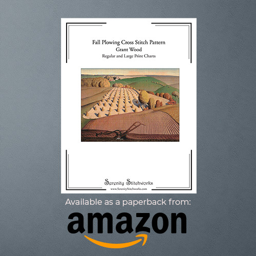 Fall Plowing Cross Stitch Pattern Book