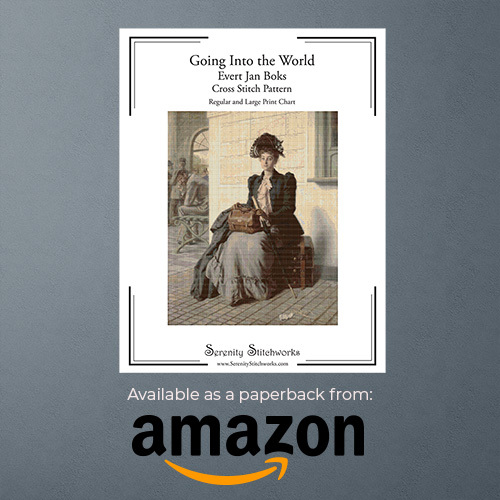 Going Into the World Cross Stitch Pattern Book