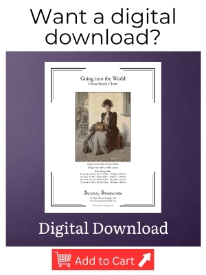 Going Into the World Cross Stitch Pattern – Evert Jan Boks