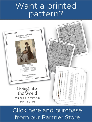 Going Into the World Cross Stitch Pattern &ndash; Evert Jan Boks