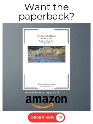 Horses of Neptune Cross Stitch Pattern - Amazon Book