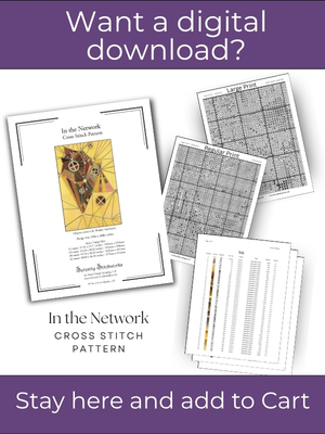 In the Network Cross Stitch Pattern &ndash; Wassily Kandinsky